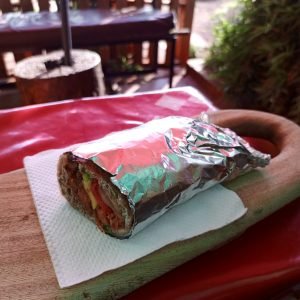 Baleada de Carne Asada