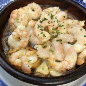Camarones al Ajillo